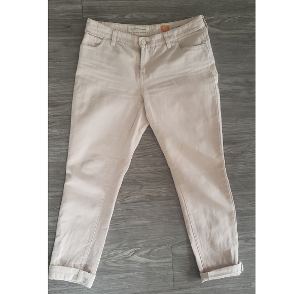 Pilcro And The Letterpress Beige Jeans Size 27 - Picture 4 of 8